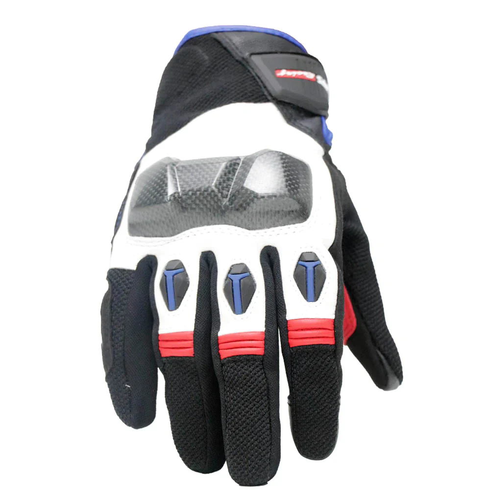 TVS Racing City Riding Gloves for Men – Hard SONIC Protected, Touch Screen Compatible, & Visor Wiper Fingertips – Premium Bike Gloves for Riding Comfort (Black) - Image 10