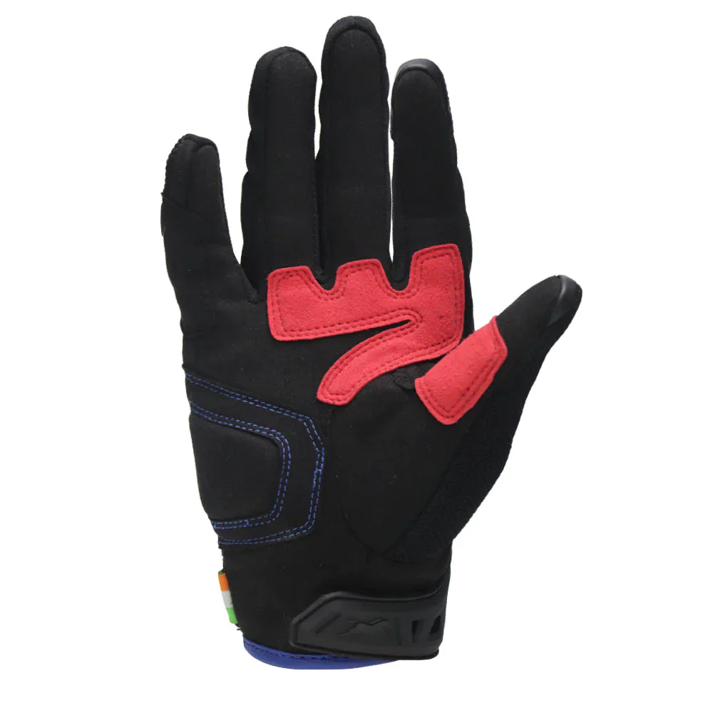 TVS Racing City Riding Gloves for Men – Hard SONIC Protected, Touch Screen Compatible, & Visor Wiper Fingertips – Premium Bike Gloves for Riding Comfort (Black) - Image 11
