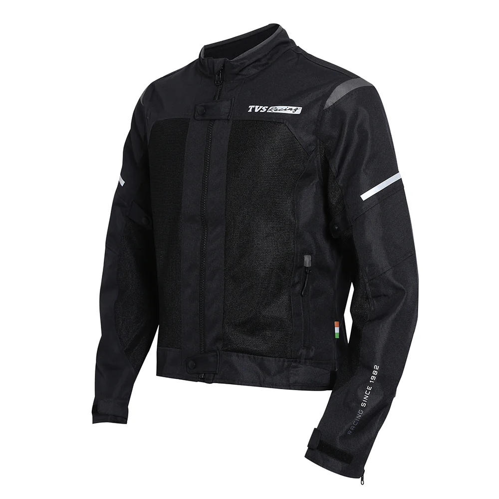 TVS Racing Street Striker Jacket Red/Black  Superior Protection & Style - Image 24