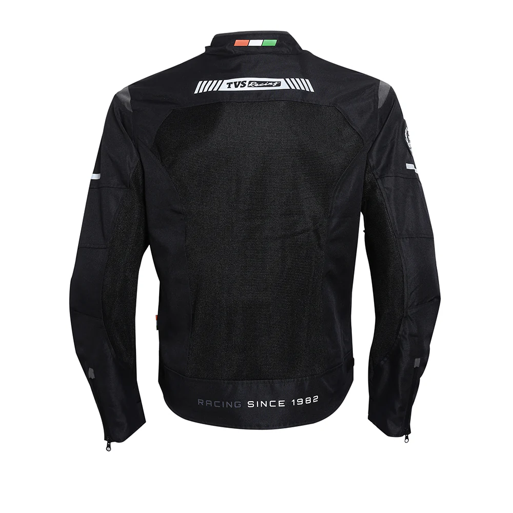TVS Racing Street Striker Jacket Red/Black  Superior Protection & Style - Image 25