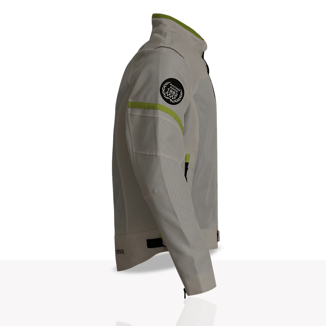 TVS Racing Tech-Core Road Jacket for Men | CE2 armour <5kN at Shoulders Elbows and Back | 600D Chassis | 310gsm Vent Mesh | High-Vis Reflective Tech| YKK zippers | Engineered for bikers - Image 22