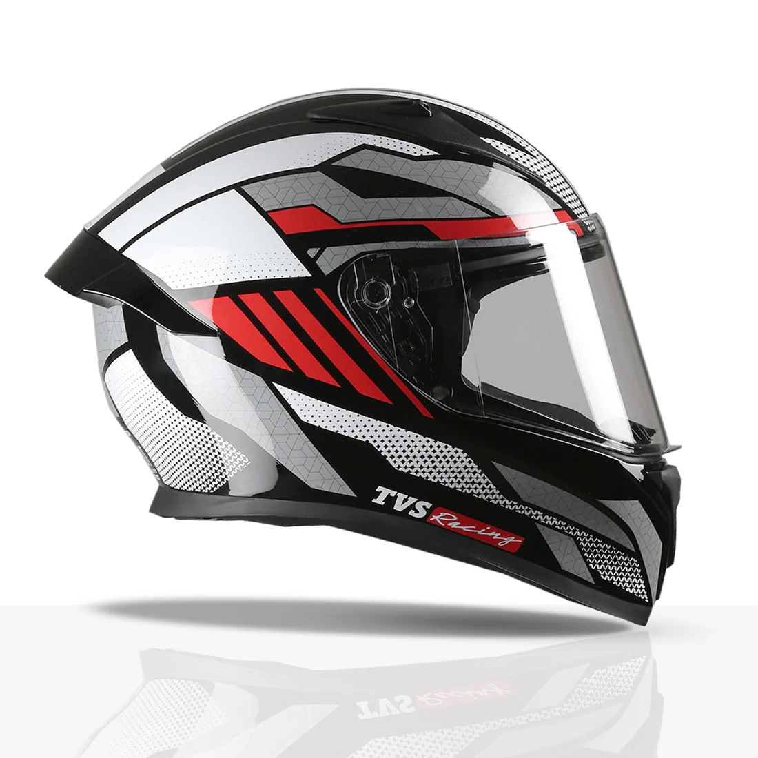 TVS Racing Titan Series Full Face Helmet for Men | Premium Bike Helmets with ABS Shell, UV Paint | Quick Release System | Aerodynamic Design | DOT & ISI Certified - Image 64