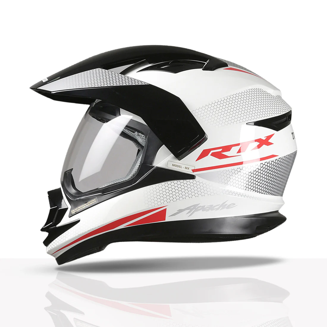 TVS Apache RTX Dual Sports Helmet - Image 11