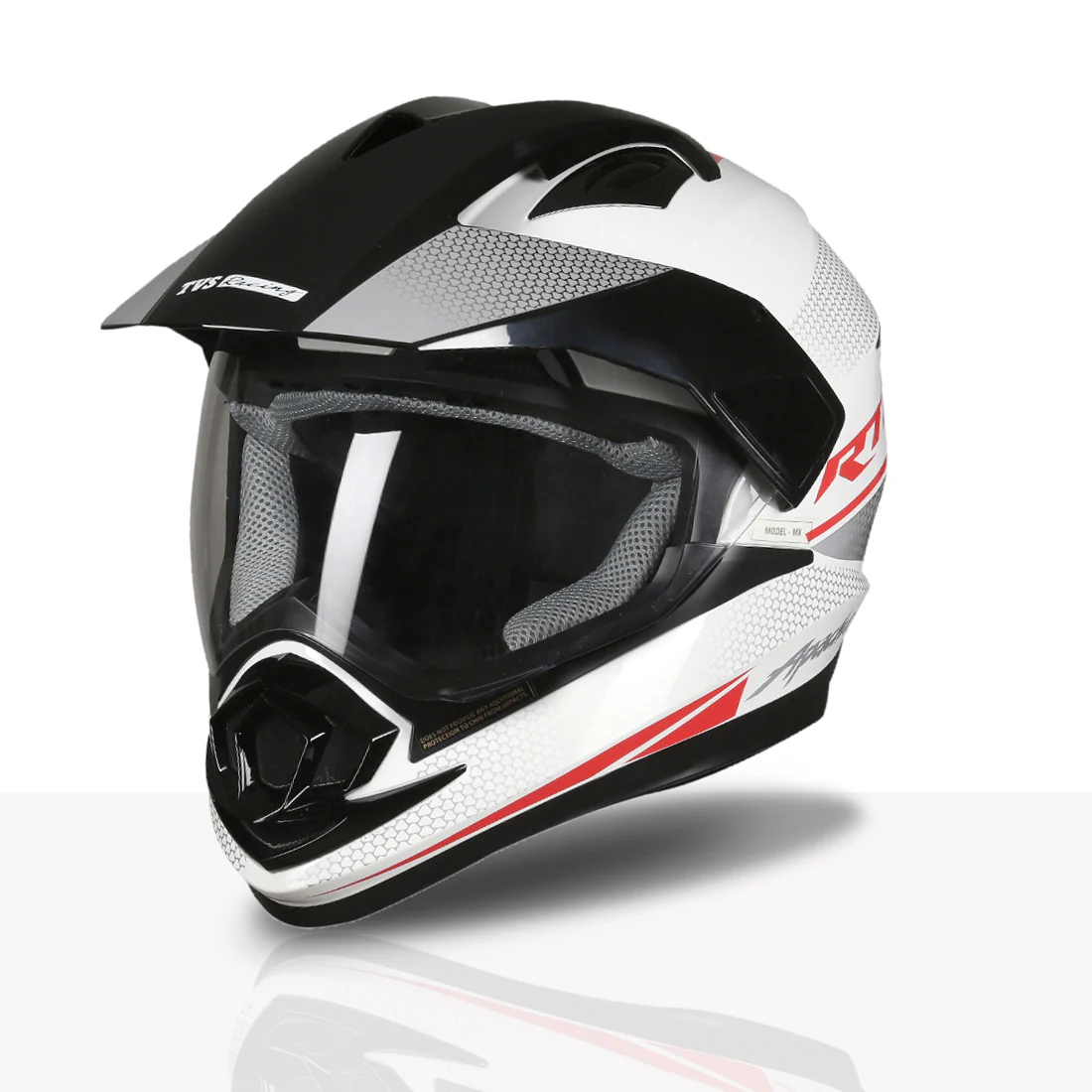 TVS Apache RTX Dual Sports Helmet - Image 8