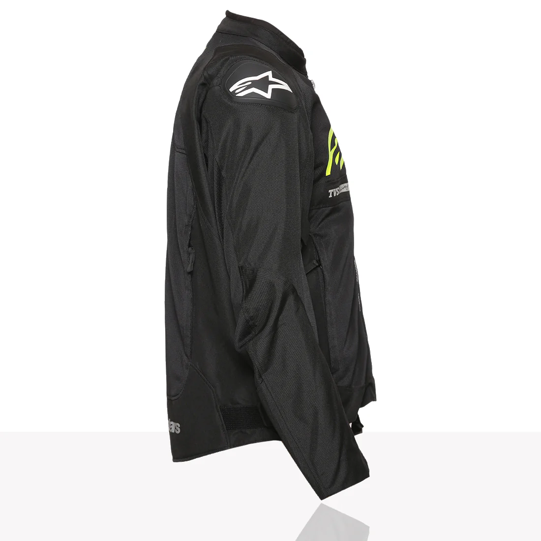 TVS Racing x Alpinestars Riding Jacket with CE Level 2 Nucleon Plasma Armor, 600D Abrasion Resistant Shell, Breathable Mesh Panels, Reflective Visibility, Pre Curved Sleeves Motorcycle Protective Gear - Image 11
