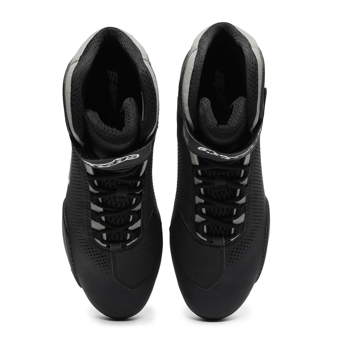 TVS Racing x Alpinestars Riding Shoes for Men with CE Certification, Lightweight Microfiber Upper, Speed Lace Closure, Ankle Protection, Airflow Vents and Road Riding Comfort - Image 15