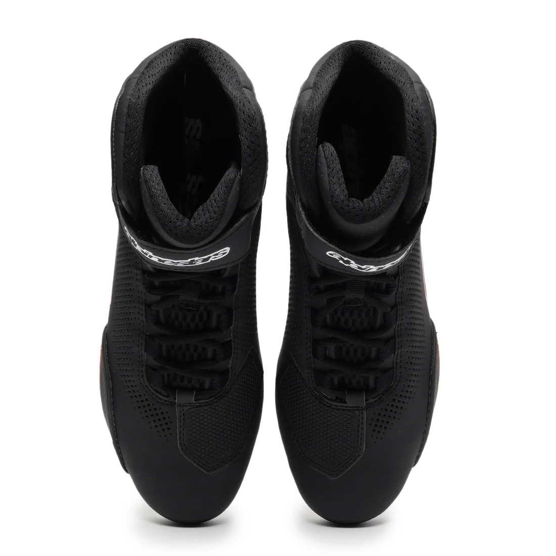 TVS Racing x Alpinestars Riding Shoes for Men with CE Certification, Lightweight Microfiber Upper, Speed Lace Closure, Ankle Protection, Airflow Vents and Road Riding Comfort - Image 6