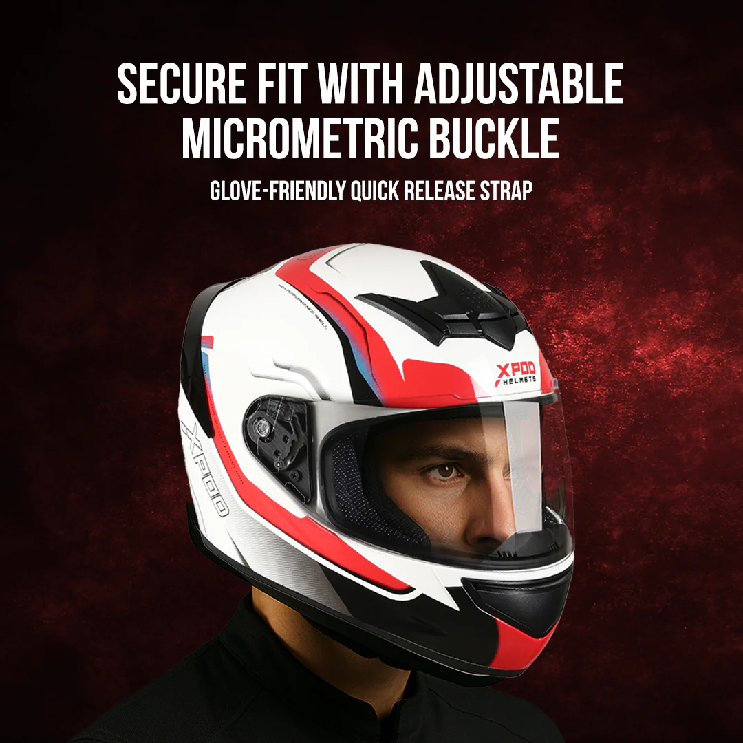 TVS XPOD Helmet - Stylish Full Face Protection - Image 22