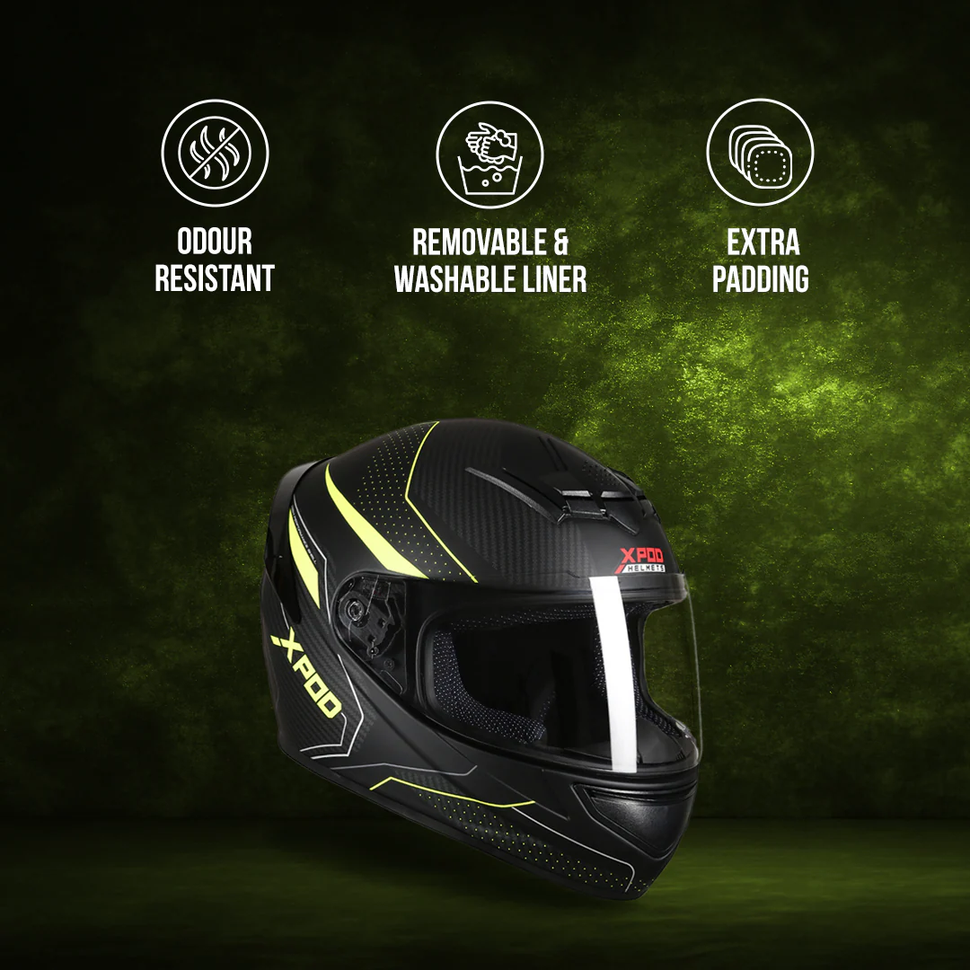 TVS XPOD Helmet - Stylish Full Face Protection - Image 32