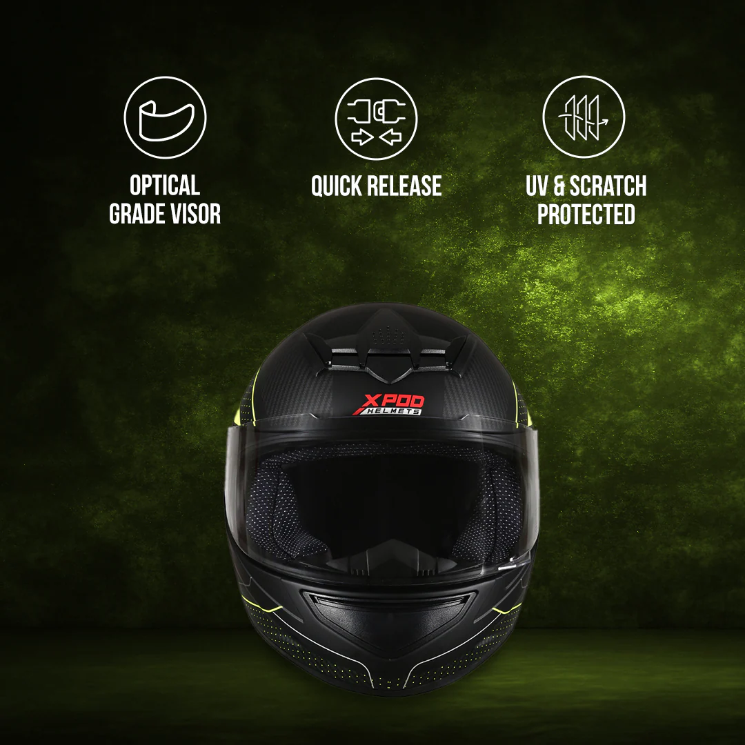 TVS XPOD Helmet - Stylish Full Face Protection - Image 33