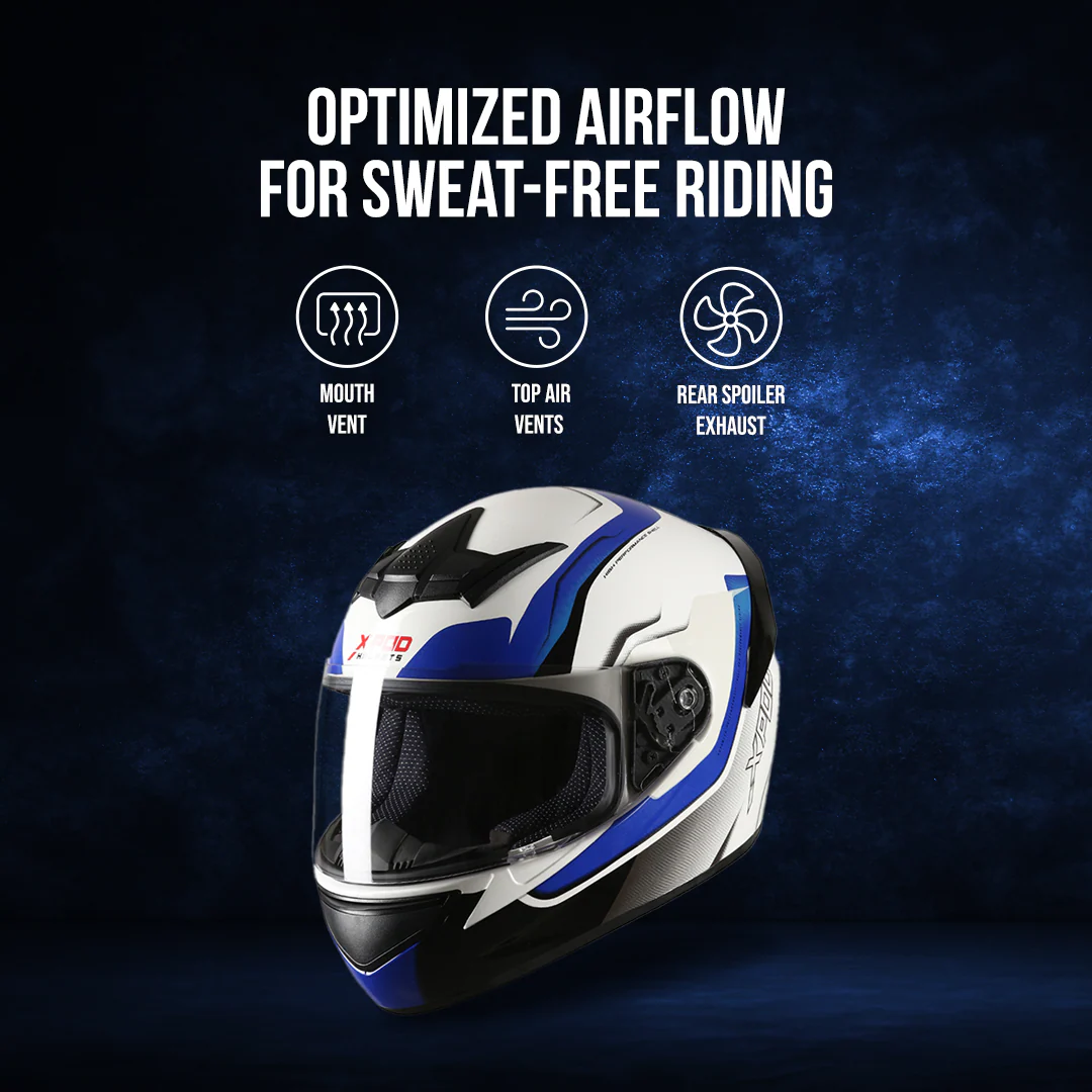 TVS XPOD Helmet - Stylish Full Face Protection - Image 7