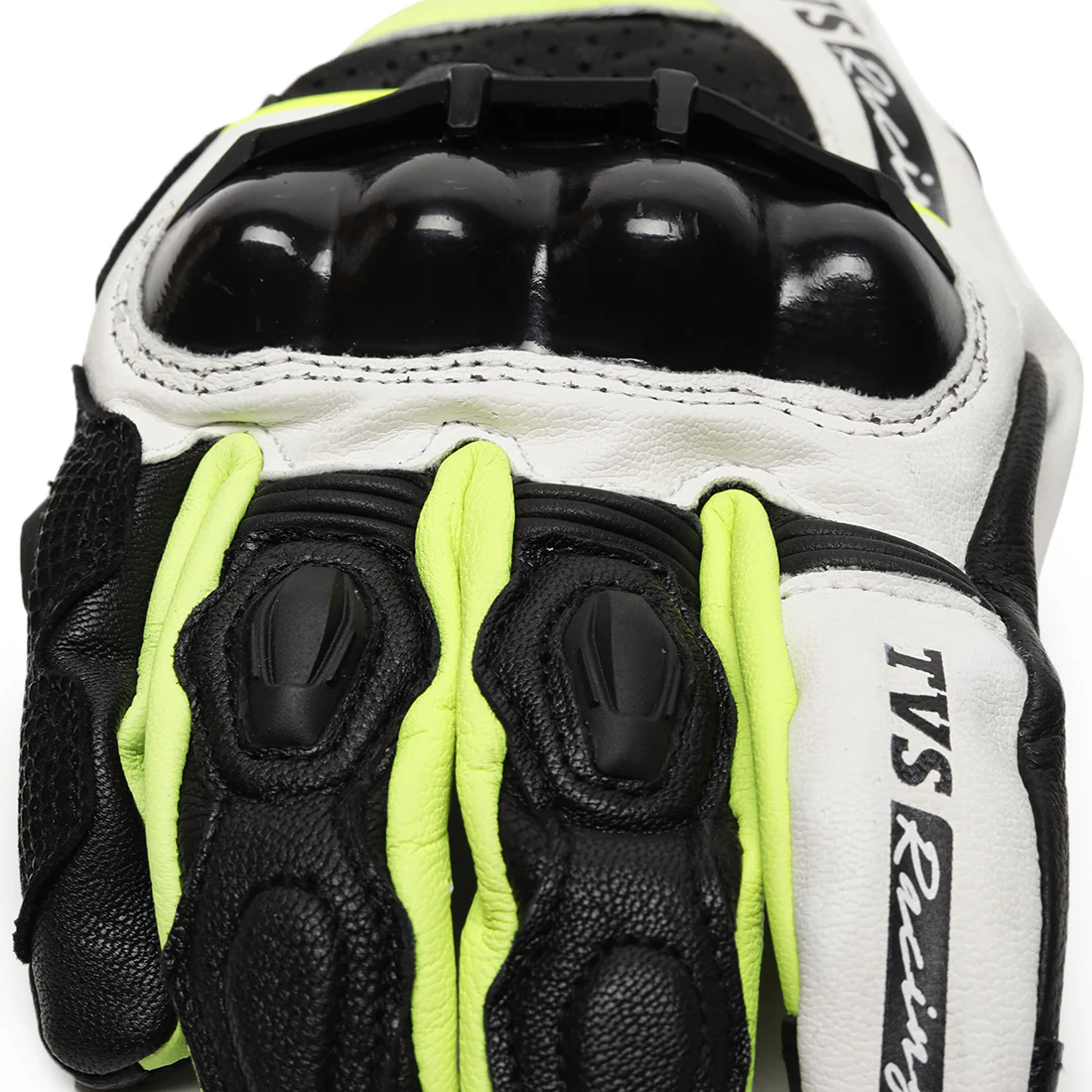 TVS Racing Riding Gloves for Men – Thermo-Plastic Rubber Protected, Touch Screen Compatible, & Visor Wiper Fingertips – Premium Bike Gloves for Off Roads - Image 13