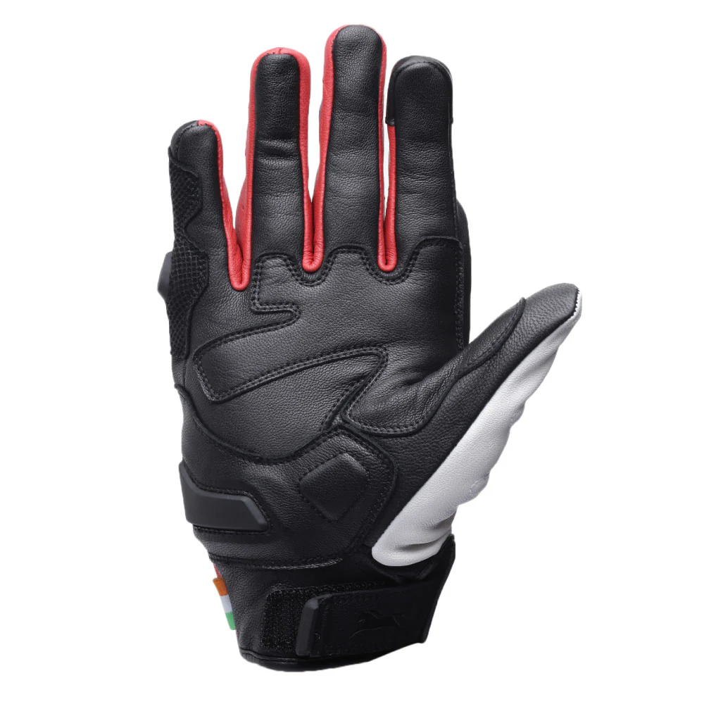 TVS Racing Riding Gloves for Men – Thermo-Plastic Rubber Protected, Touch Screen Compatible, & Visor Wiper Fingertips – Premium Bike Gloves for Off Roads - Image 3