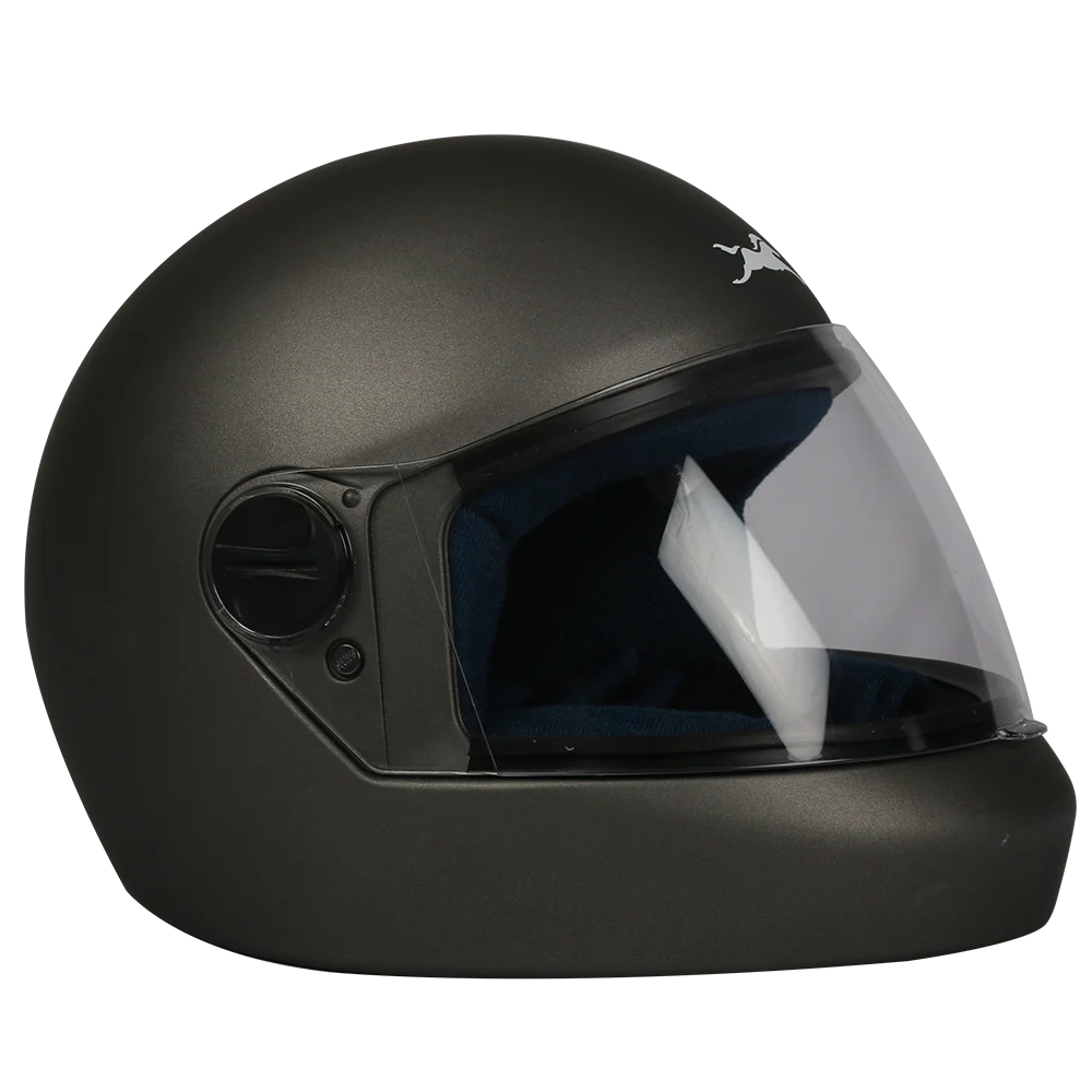 TVS Sil Met JL Full Face Helmet (Color: Grey) | ISI & DOT Certified | Superior Safety, Comfort, and Style for Every Ride - Image 4