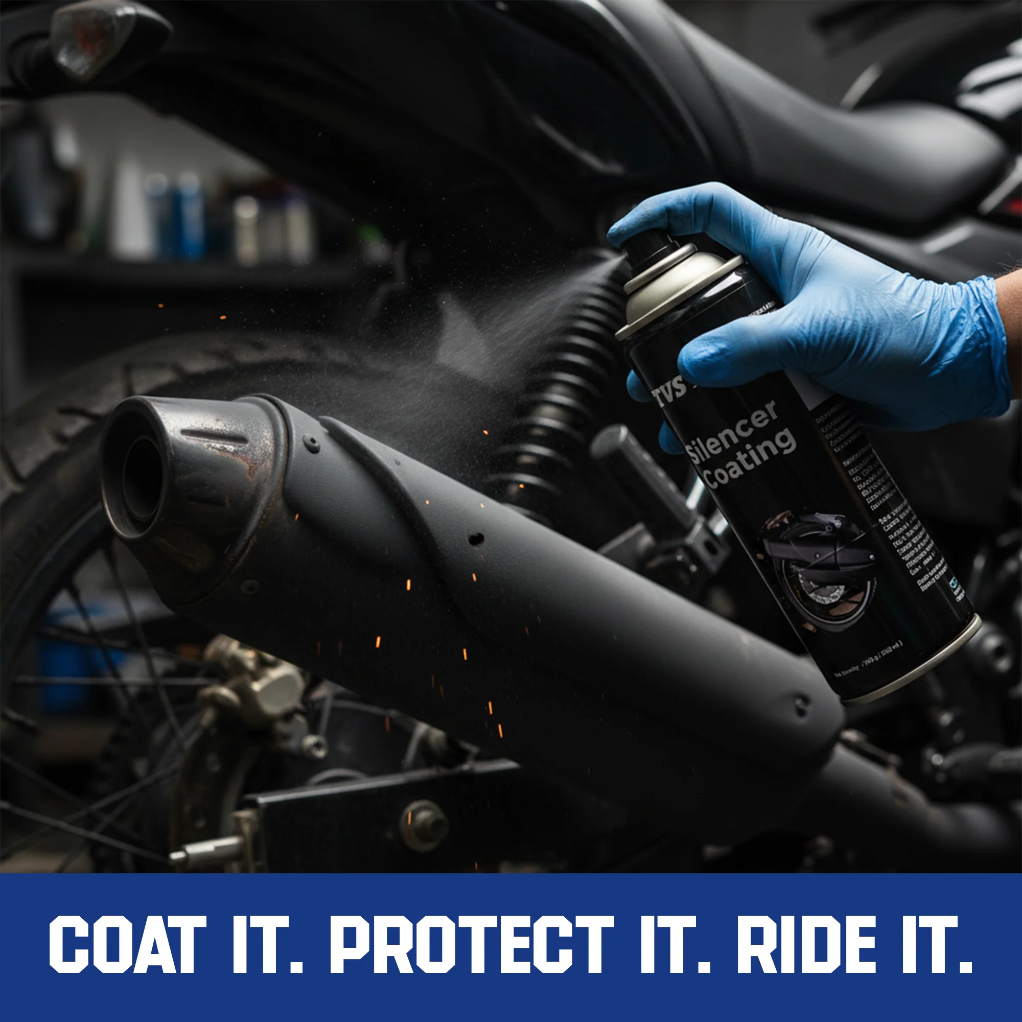 TVS Silencer Coating 250 ml. - Ultimate Protection and Heat Shield - Image 3