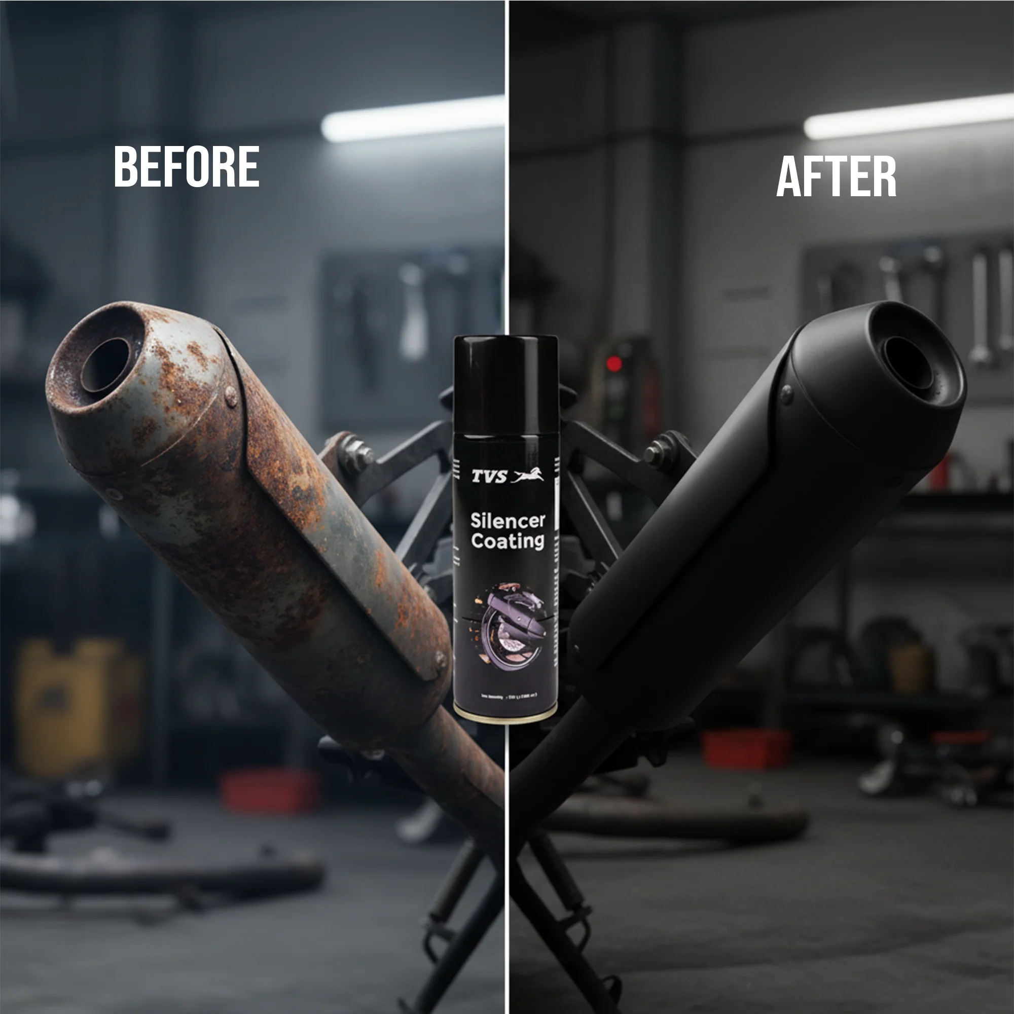 TVS Silencer Coating 250 ml. - Ultimate Protection and Heat Shield - Image 4