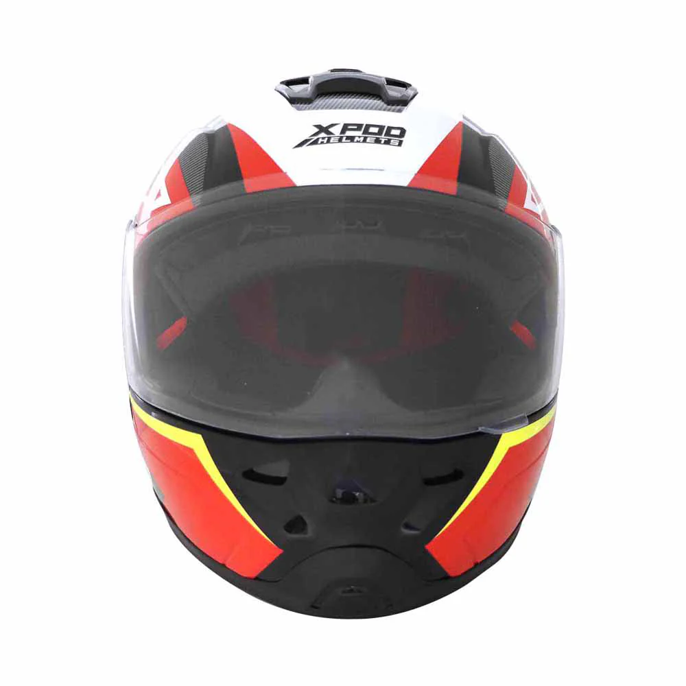 TVS Xpod Primus Single Visor Helmet Red  Durable and Protective - Image 3
