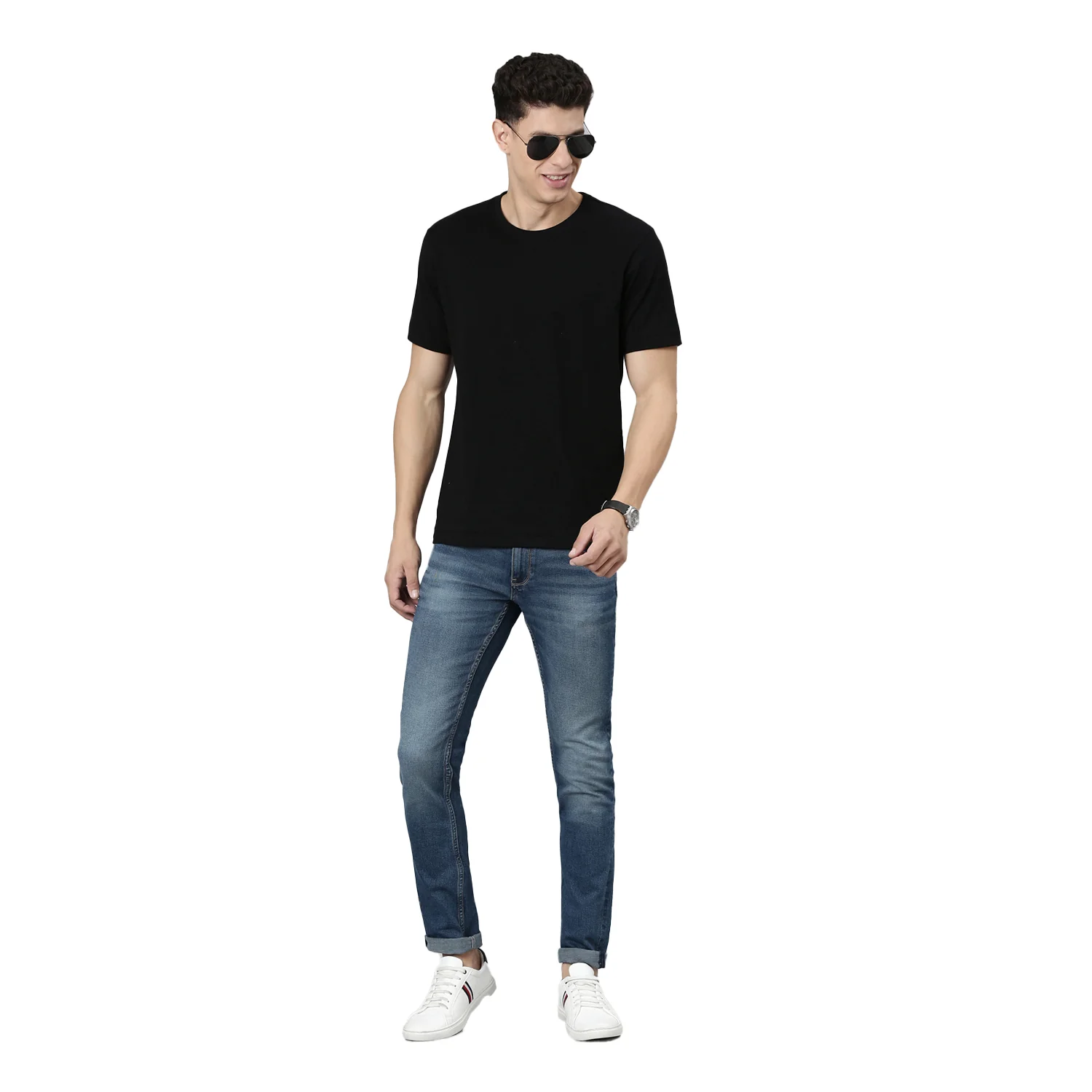 TVS Racing Crew Neck Solid Slub Tee - Image 14