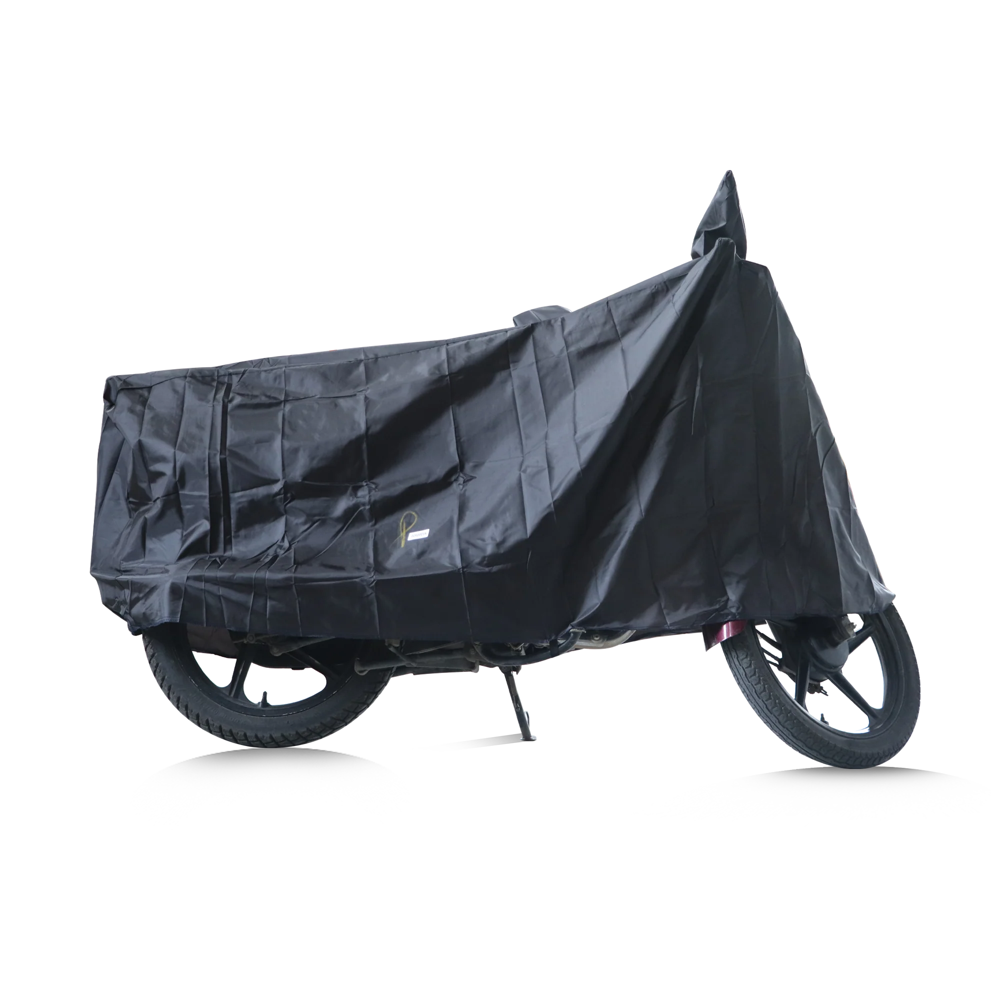 TVS Black Vehicle Cover Without Elastic  Sleek Protection - Image 5