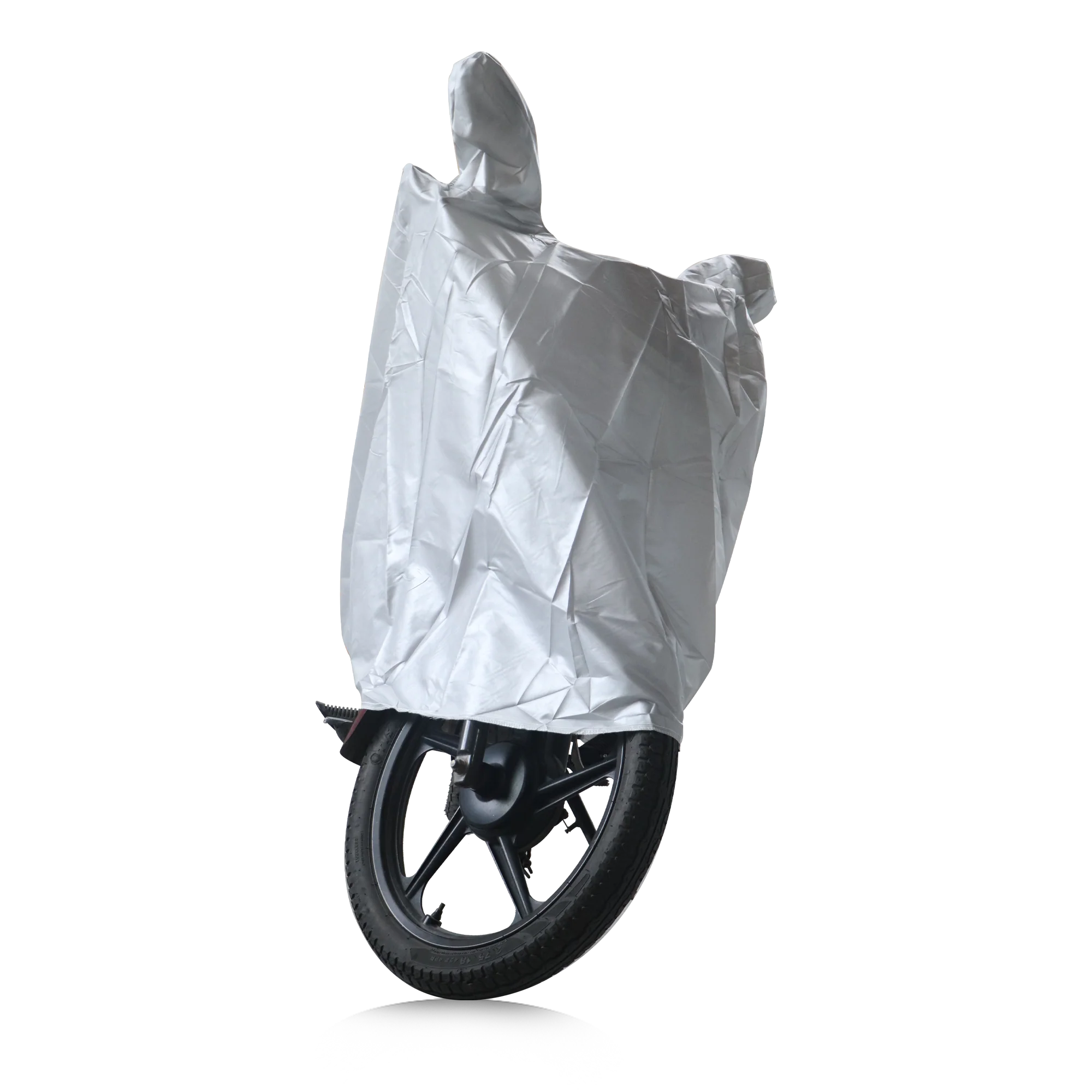 TVS Vehicle Cover, Color: Silver Maty With Elastic - SC - Image 6