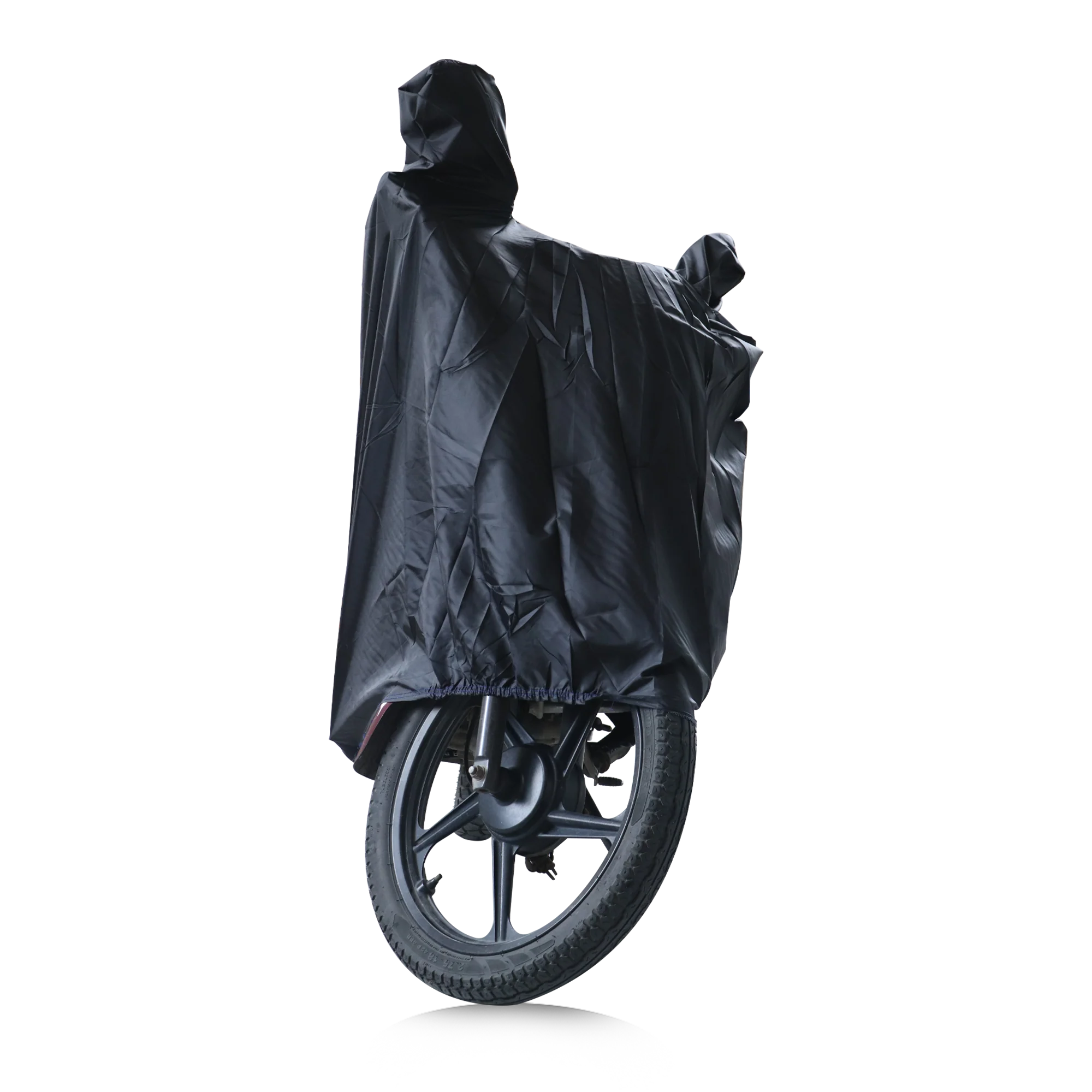 TVS Vehicle Cover Black with Elastic MC - Durable Protection - Image 6