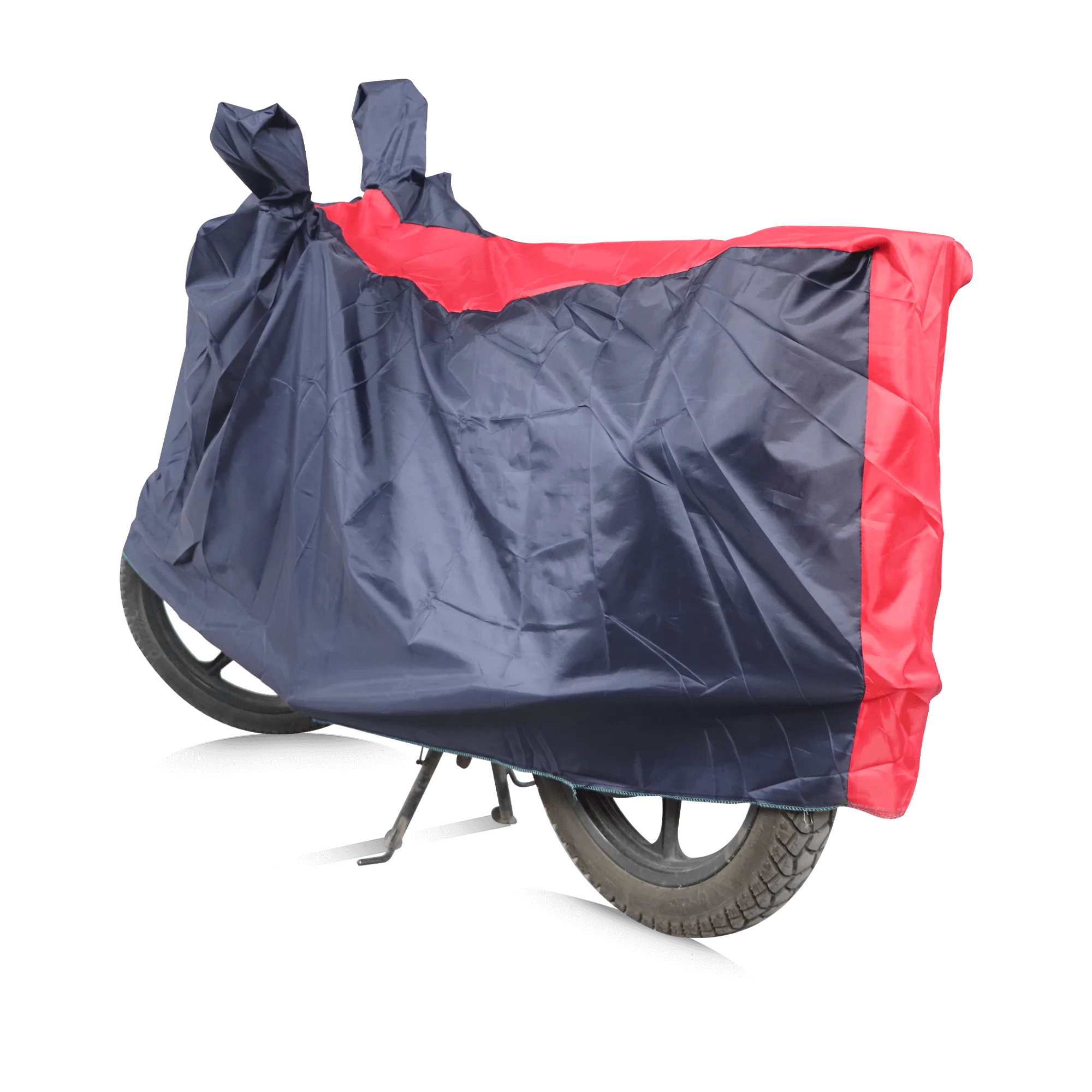 TVS Vehicle Cover Blue with Red - MC - Image 4