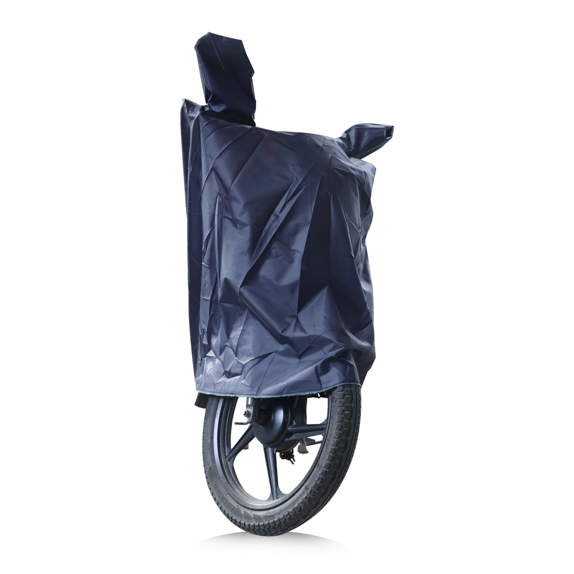 TVS Vehicle Cover Blue with Red - MC - Image 6