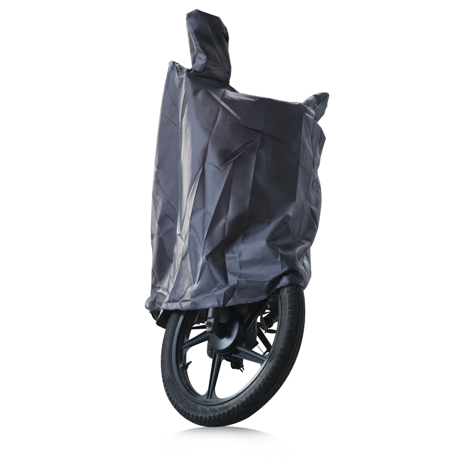TVS vehicle Cover Without Elastic | Color: Grey - Image 6