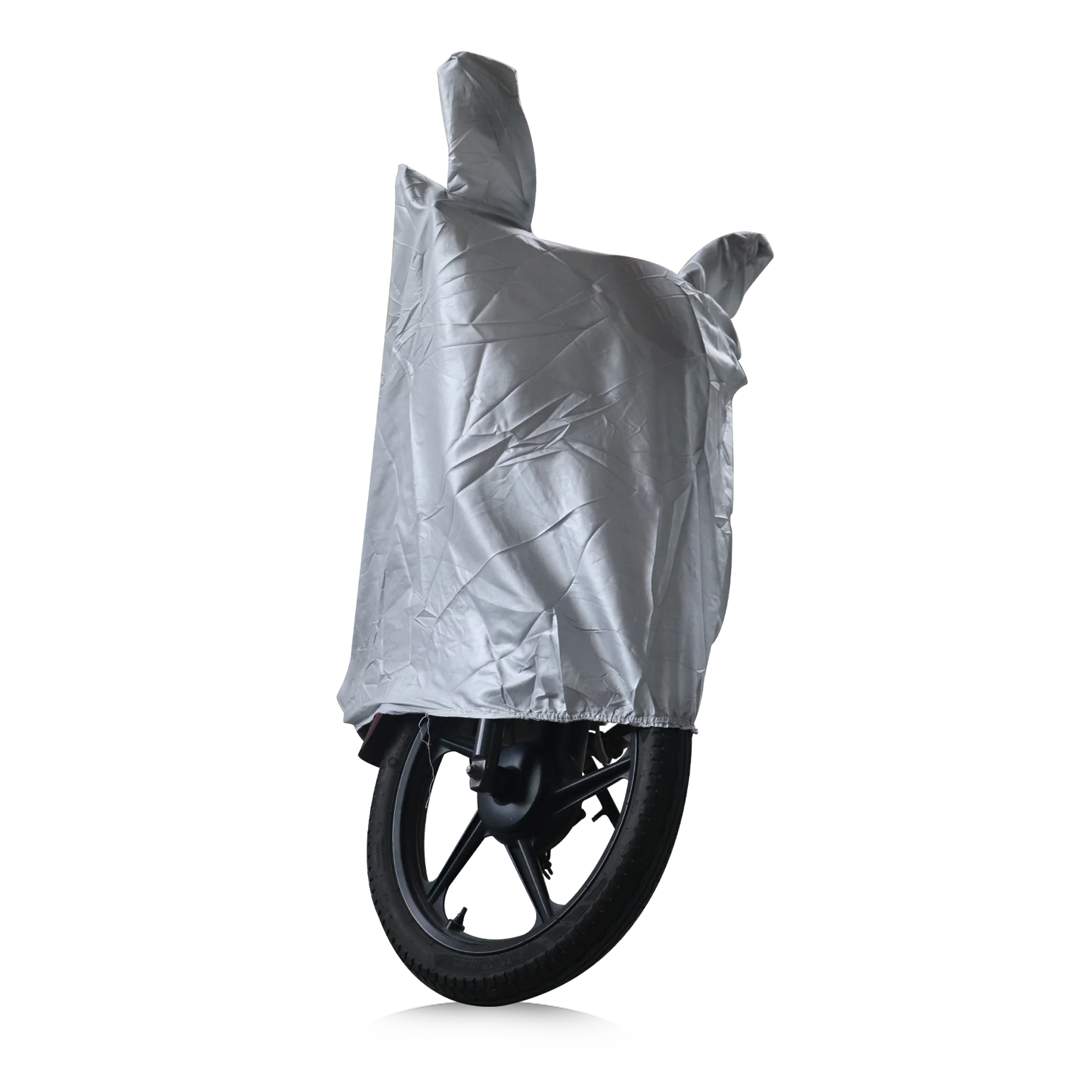 TVS Vehicle Cover Silver Matte with Elastic | All-Weather Protection - Image 6