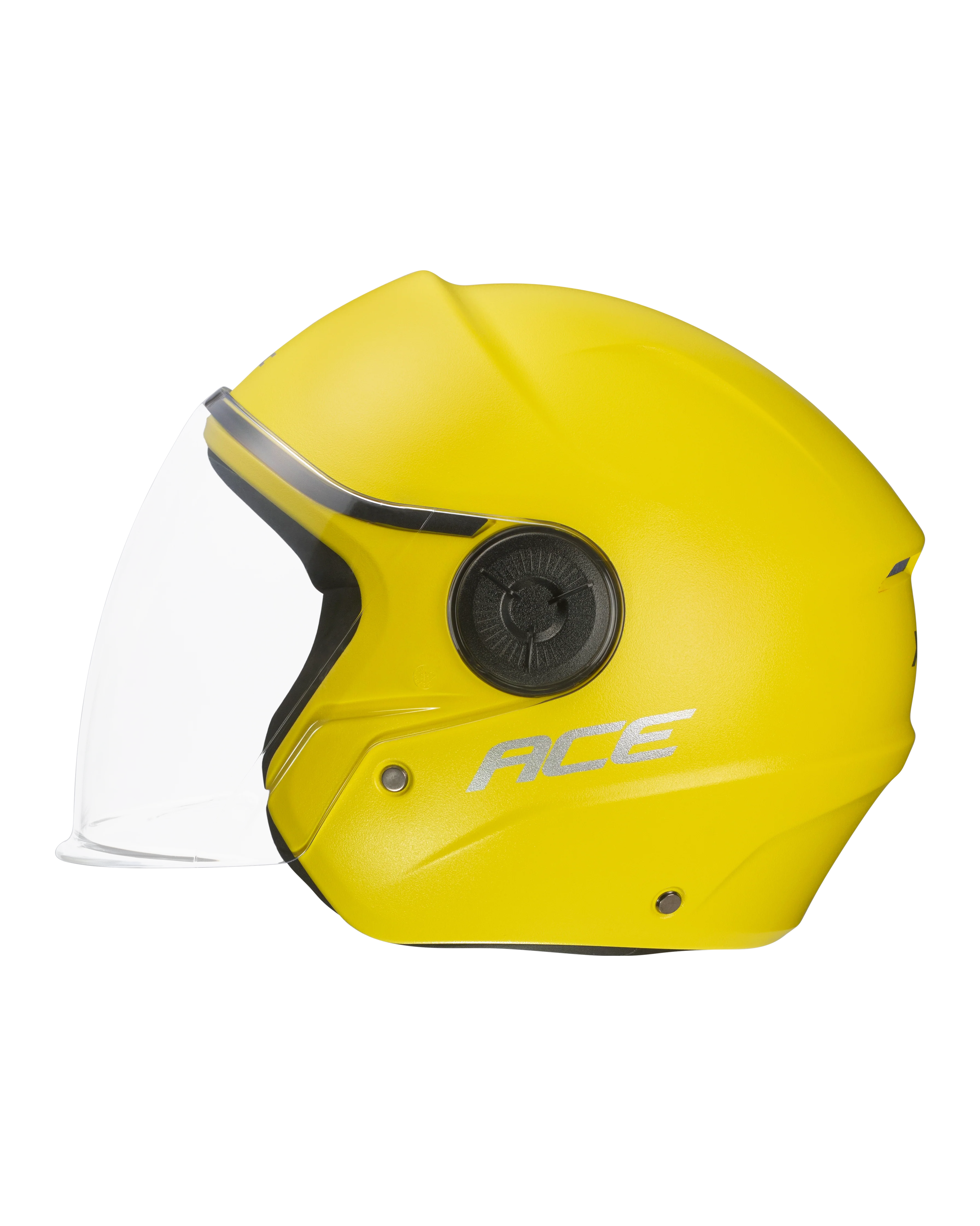 Xtrac Ace Open Face Helmet – ISI Certified Half Face Bike Helmet with ABS Shell, Clear Visor & Comfortable Padding - Image 38