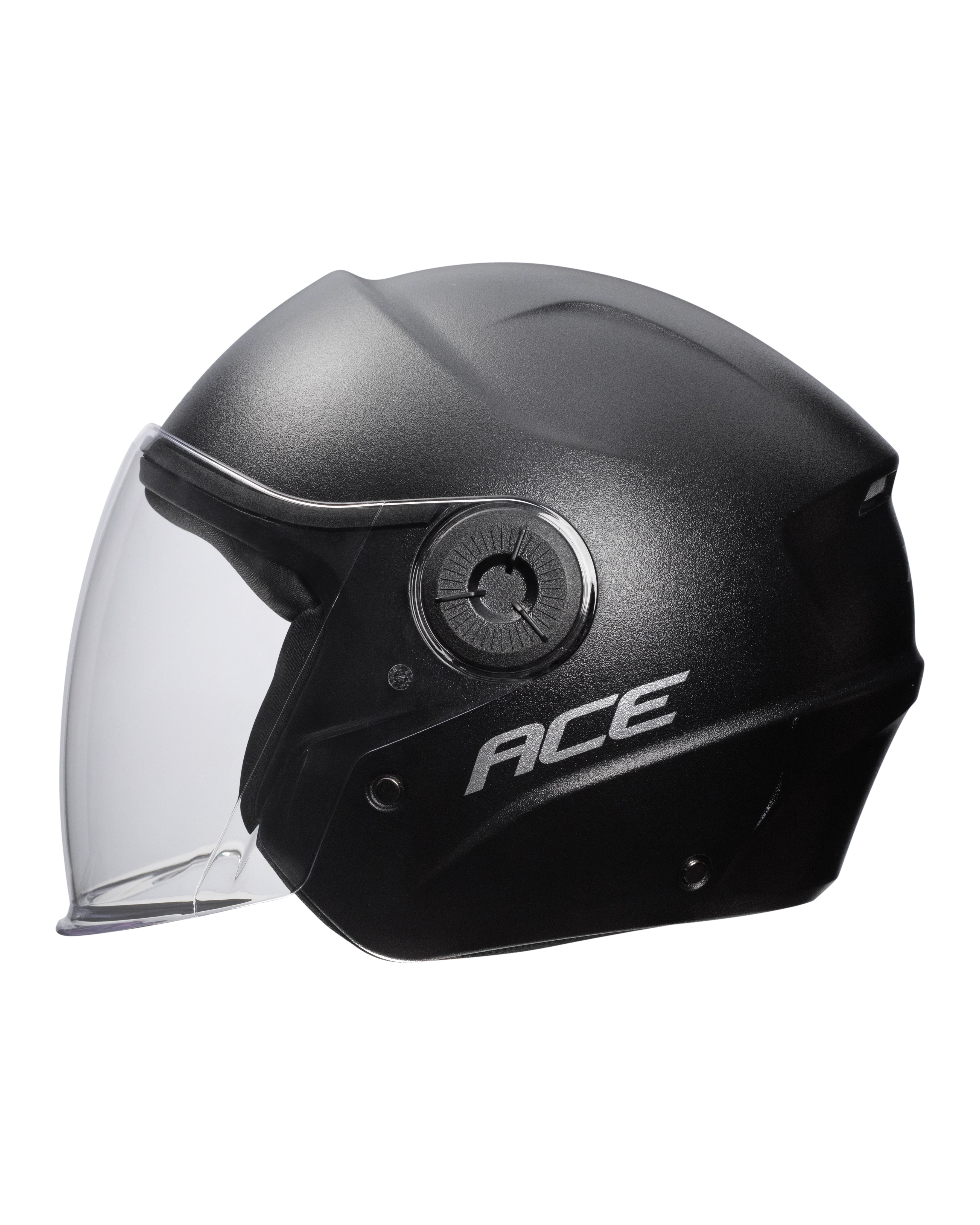 Xtrac Ace Open Face Helmet – ISI Certified Half Face Bike Helmet with ABS Shell, Clear Visor & Comfortable Padding - Image 7