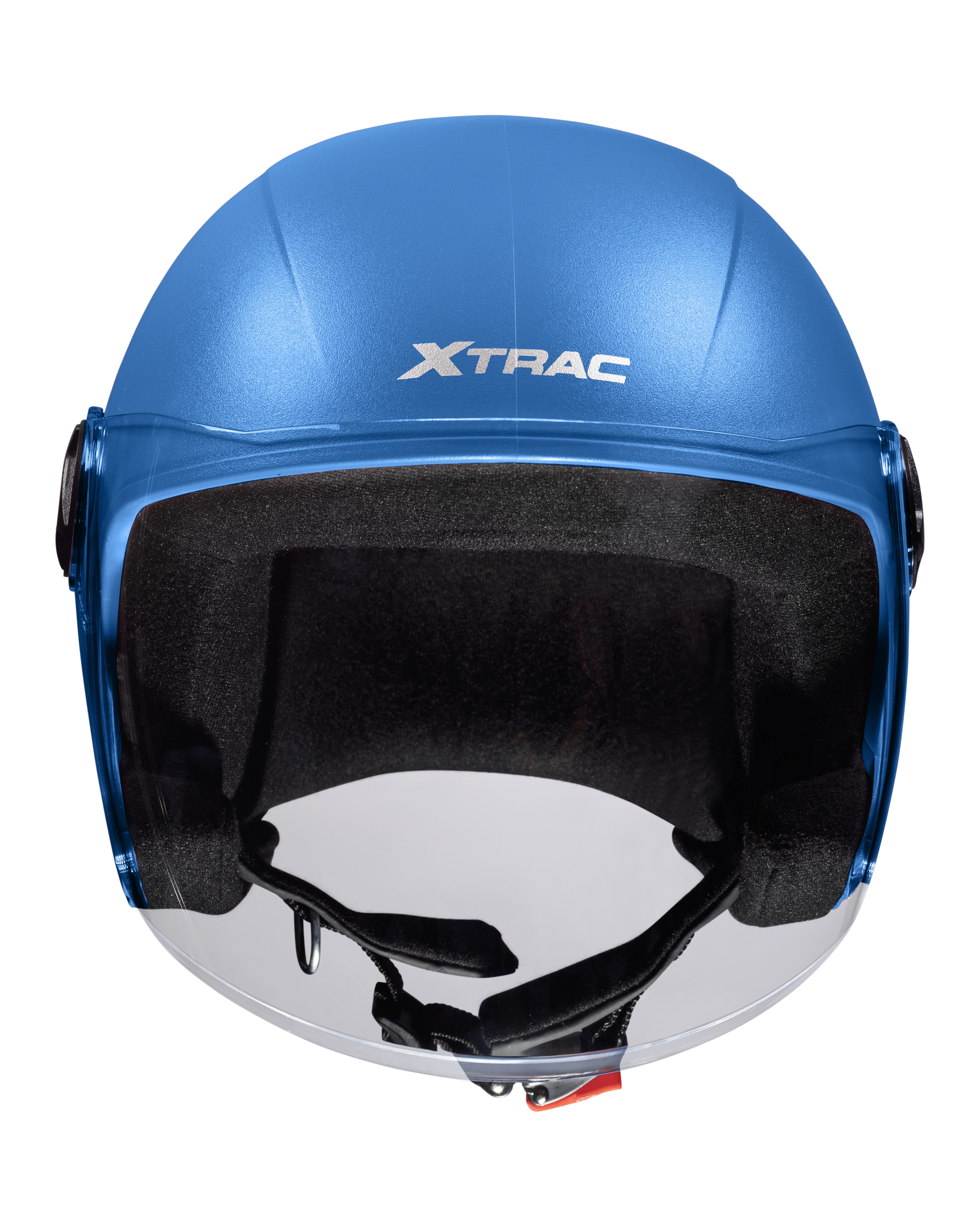Xtrac Fit ISI Certified Half Face Bike Helmet with Clear Visor | Lightweight Open Face Helmet for Men & Women - Image 10