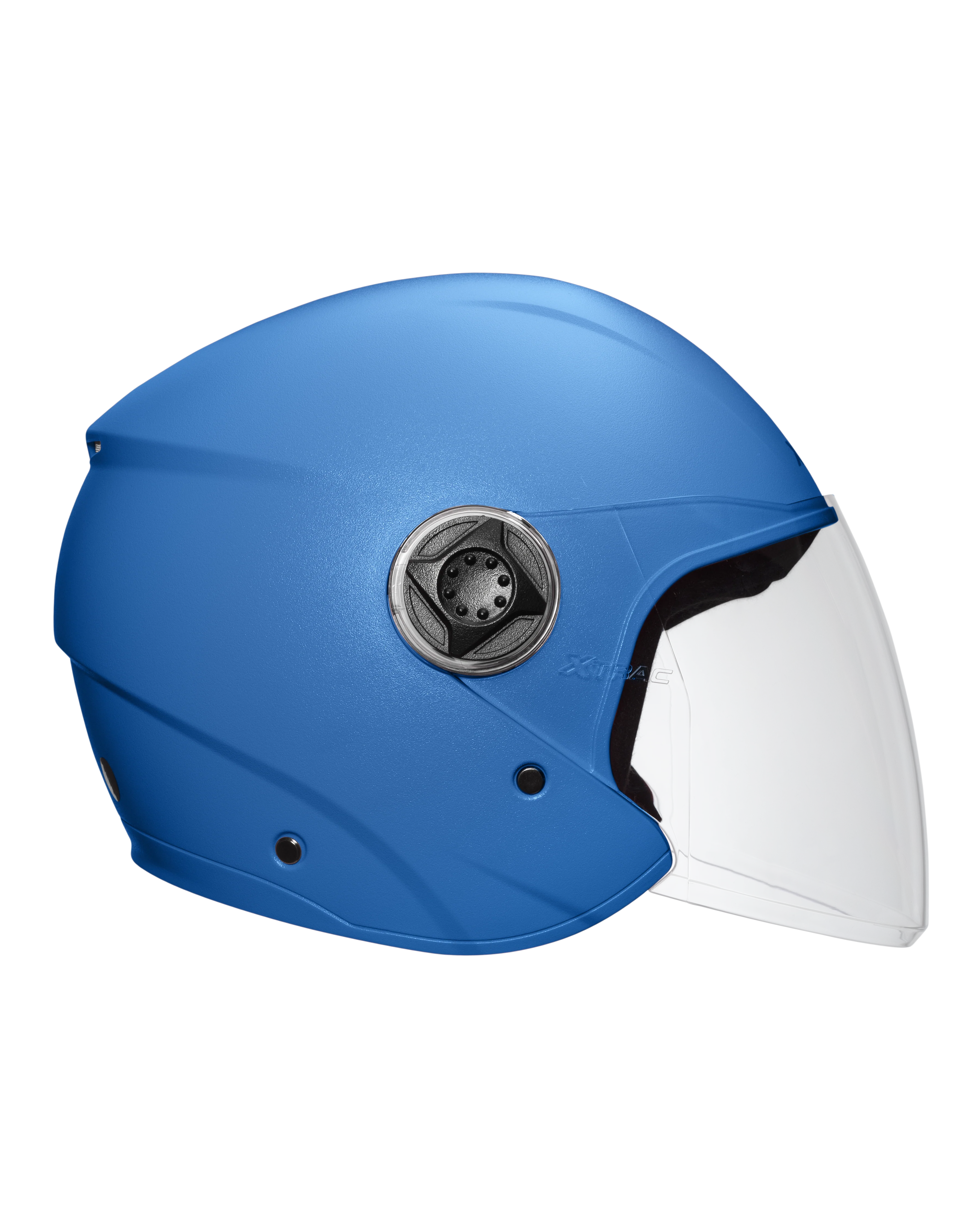 Xtrac Fit ISI Certified Half Face Bike Helmet with Clear Visor | Lightweight Open Face Helmet for Men & Women - Image 17