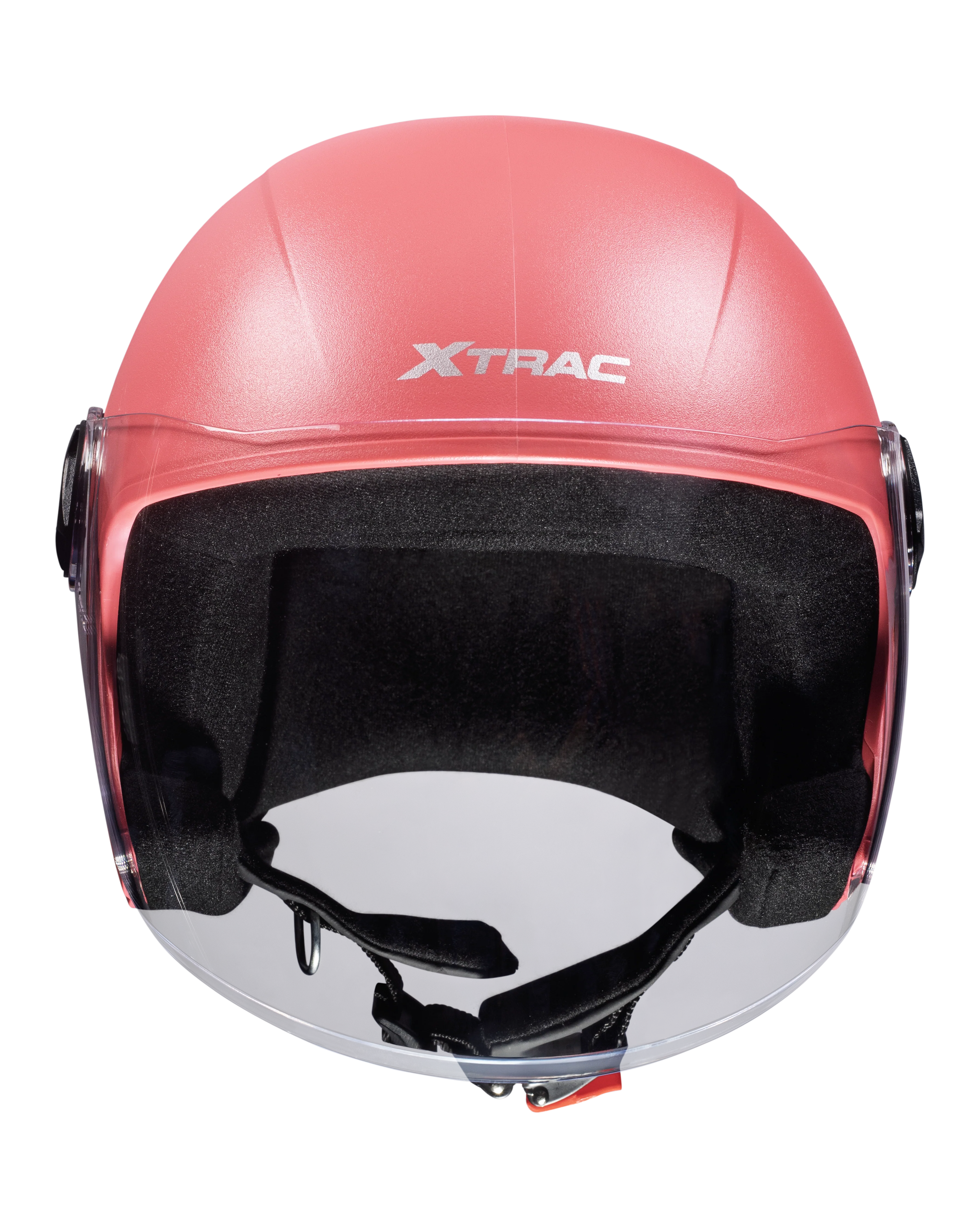 Xtrac Fit ISI Certified Half Face Bike Helmet with Clear Visor | Lightweight Open Face Helmet for Men & Women - Image 28