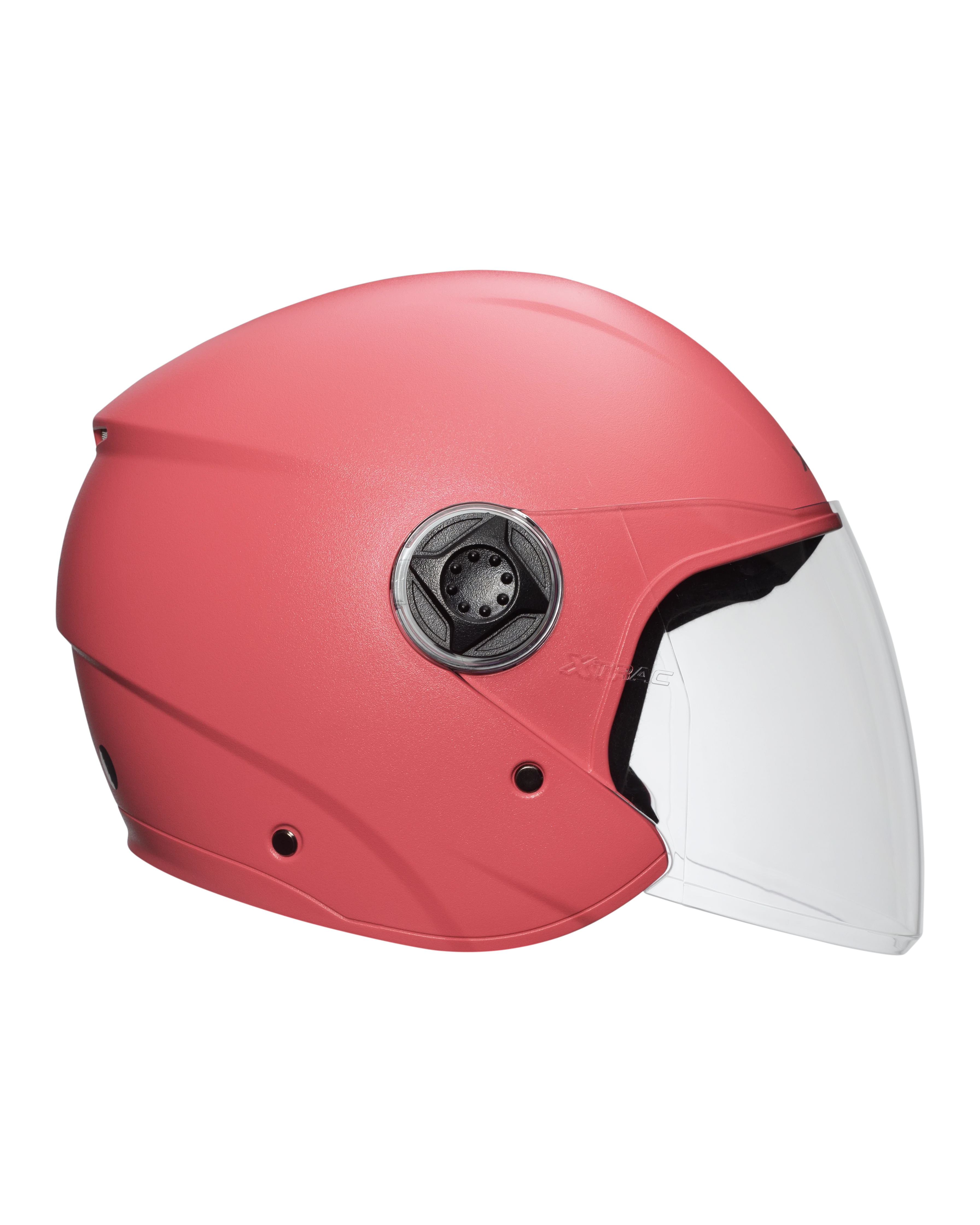 Xtrac Fit ISI Certified Half Face Bike Helmet with Clear Visor | Lightweight Open Face Helmet for Men & Women - Image 33