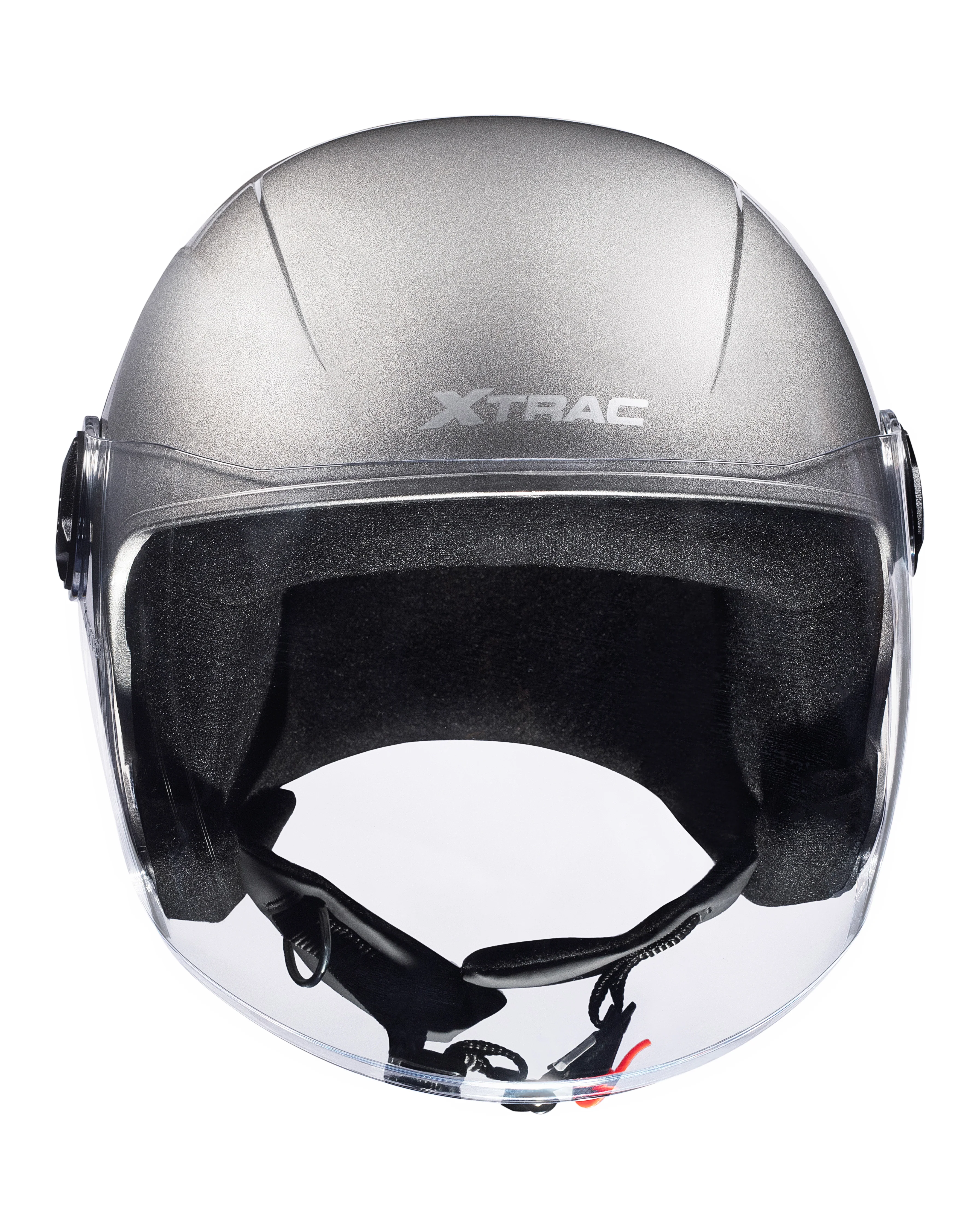 Xtrac Fit ISI Certified Half Face Bike Helmet with Clear Visor | Lightweight Open Face Helmet for Men & Women - Image 46