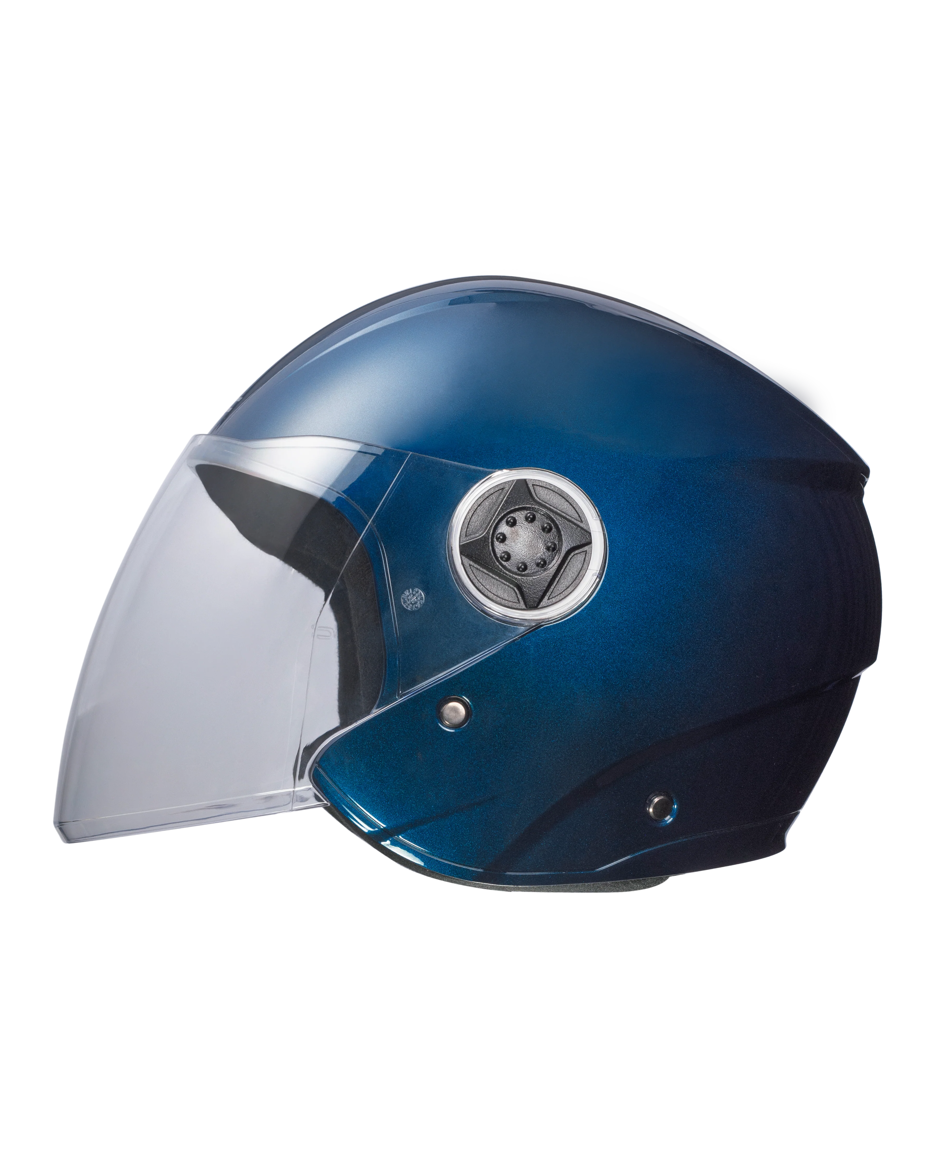 Xtrac Fit ISI Certified Half Face Bike Helmet with Clear Visor | Lightweight Open Face Helmet for Men & Women - Image 70